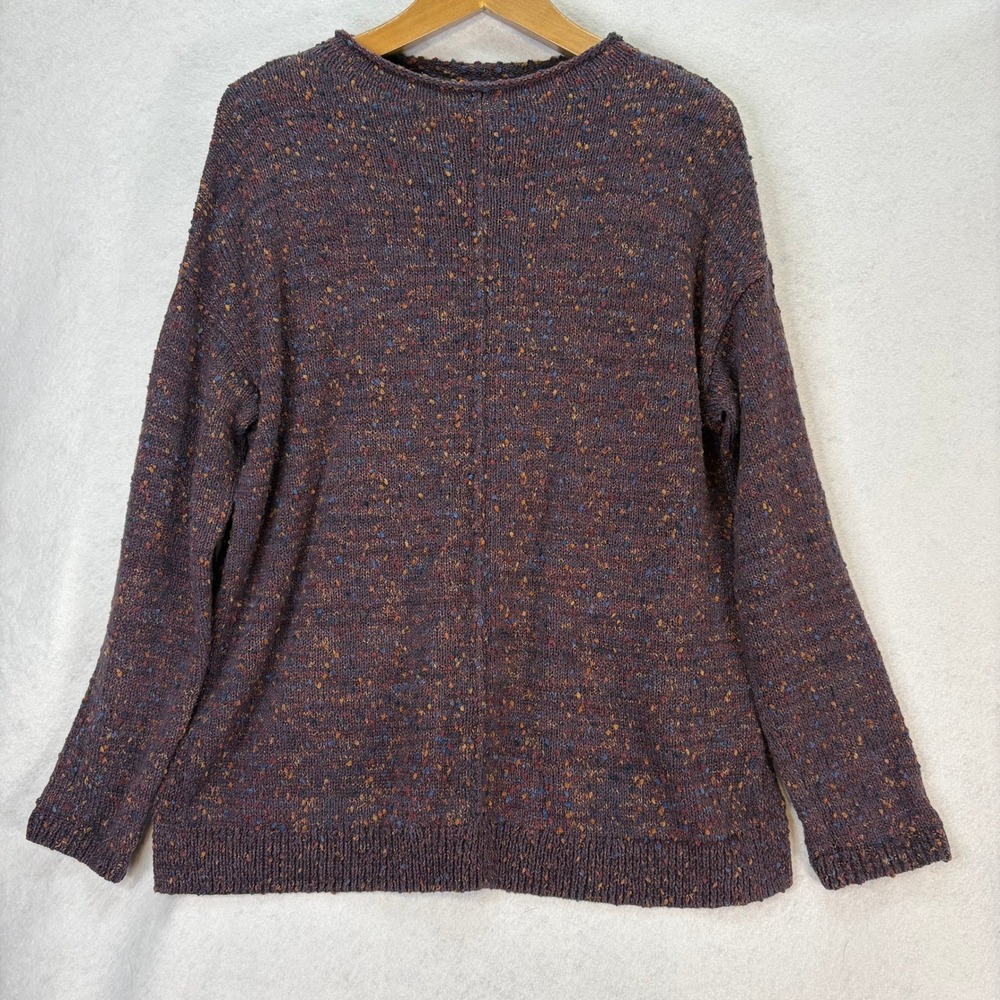 J. Jill Multicolor Crew Neck Sweater